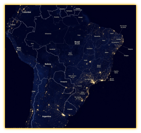 Poluição Luminosa Brasil